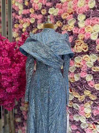 Tasarım Abiye İndigo