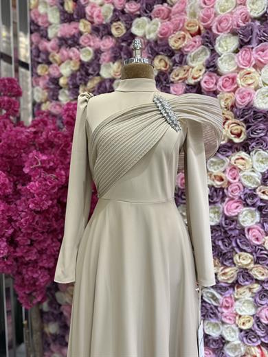 Zarif Saten Abiye Taş