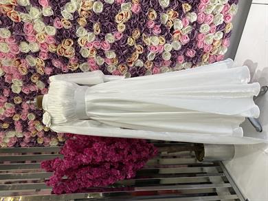 Zarif Tasarım Abiye Beyaz