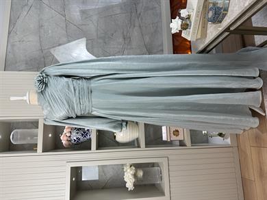 Zarif Tasarım Abiye Mint