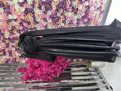 Zarif Tasarım Abiye Siyah