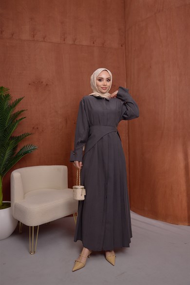 Zela Elbise Antrasit