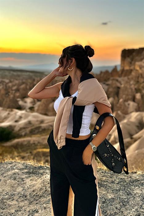 Alegra Kahve Geçişli Paraşüt Takım