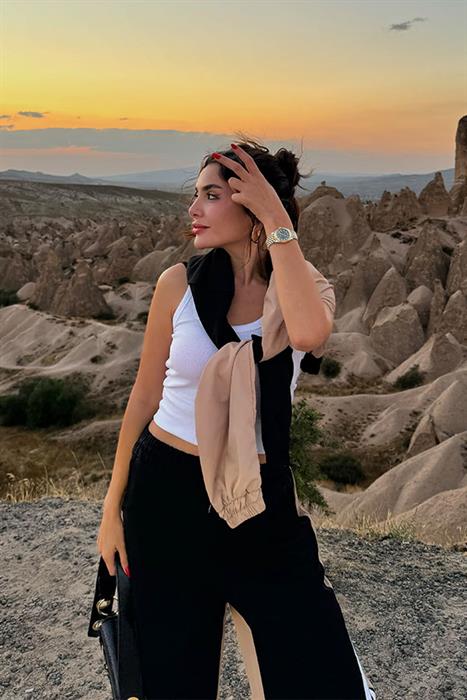 Alegra Kahve Geçişli Paraşüt Takım