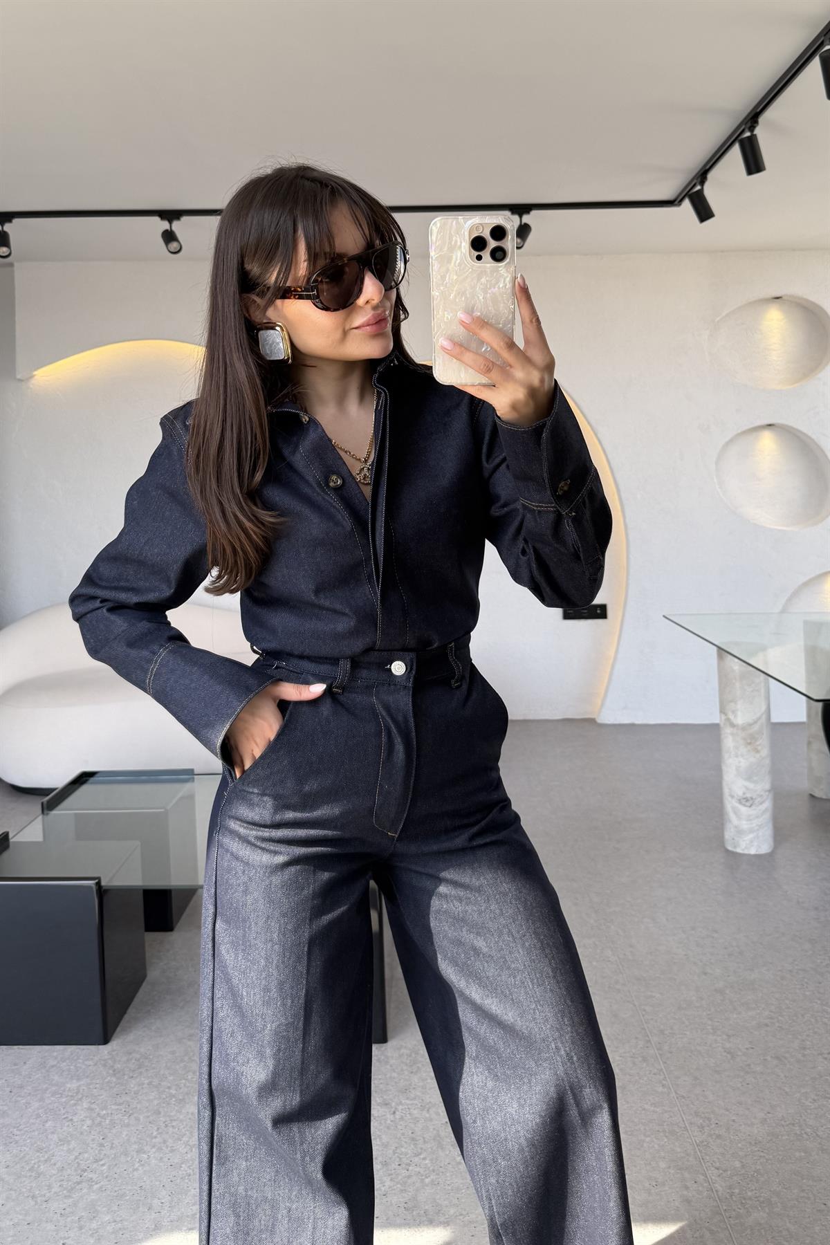 Alonso Denim Vatkalı Gömlek