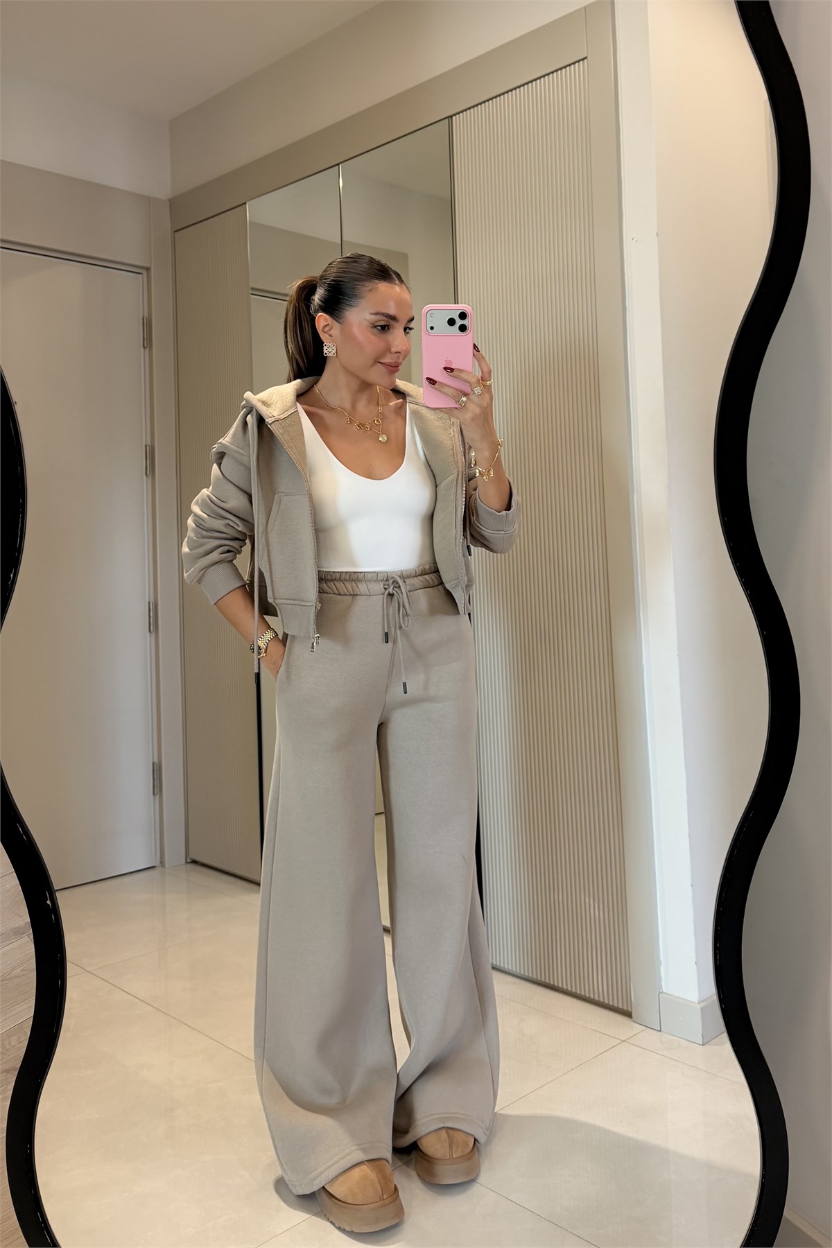 Ameira Taş Üç İplik Takım
