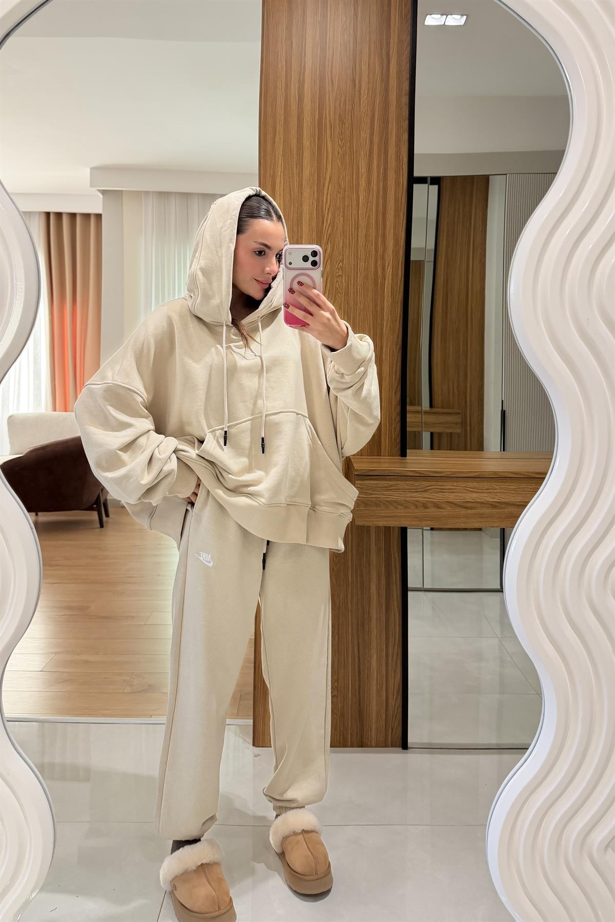 Annike Bej Eşofman Takımı