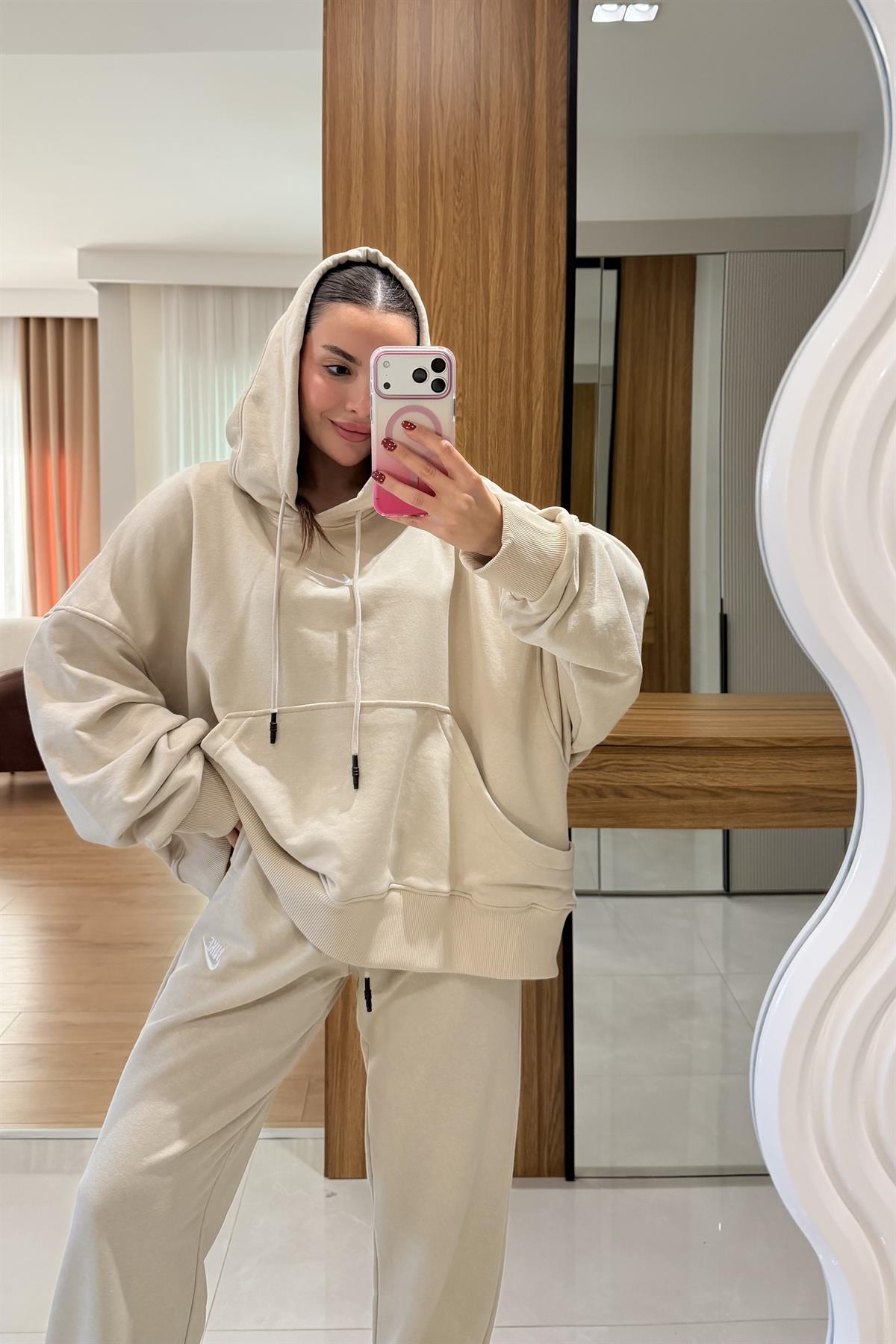 Annike Bej Eşofman Takımı