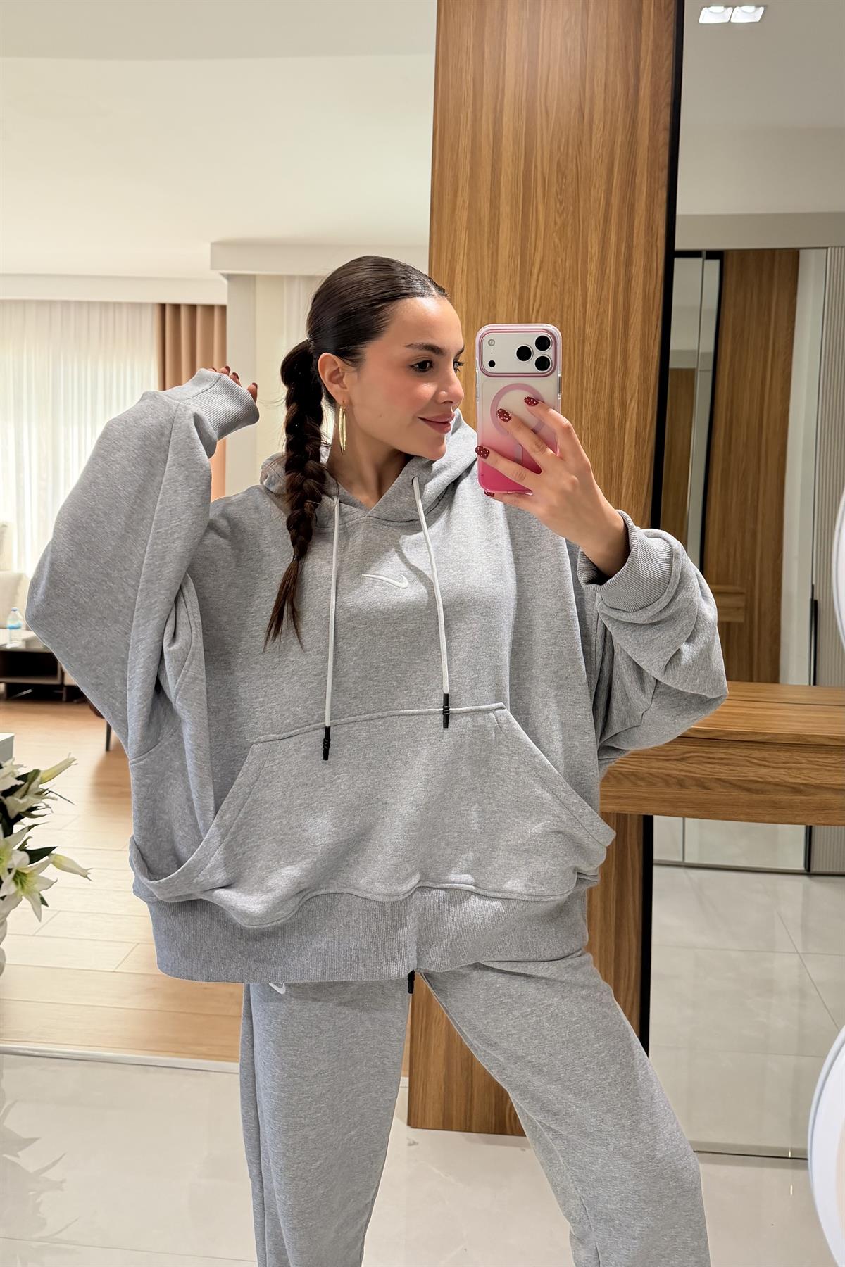 Annike Gri Eşofman Takımı