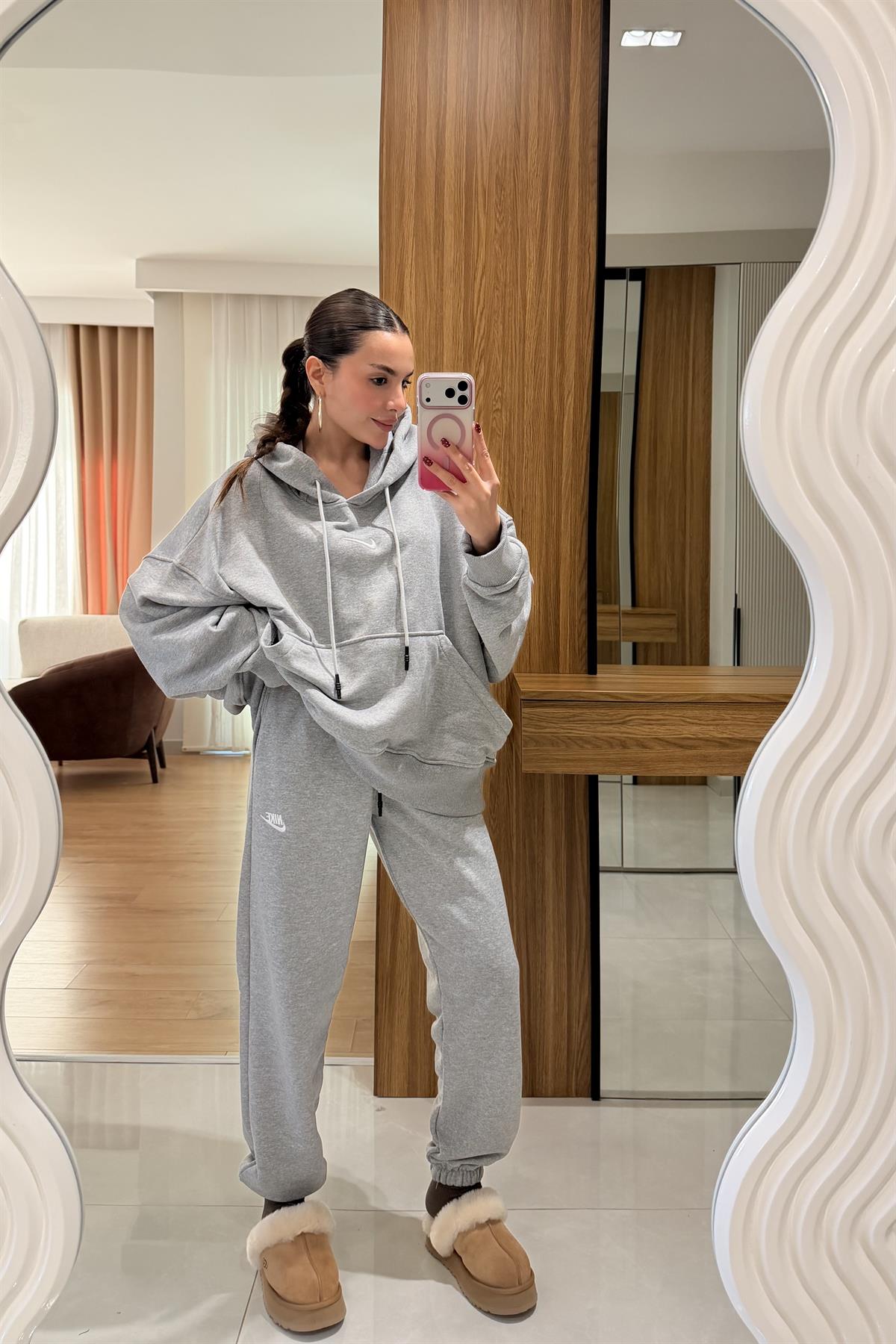 Annike Gri Eşofman Takımı