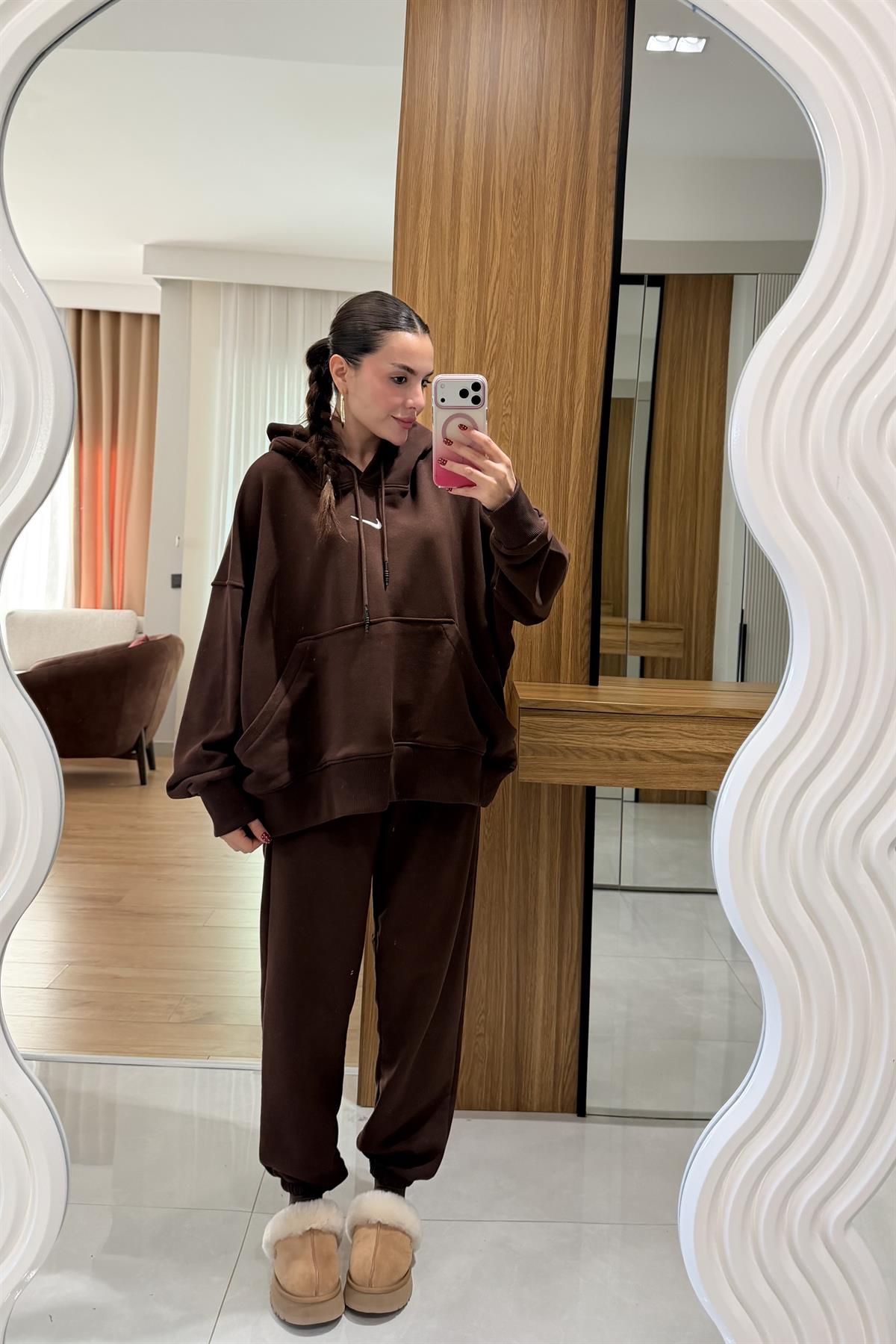 Annike Kahve Eşofman Takımı