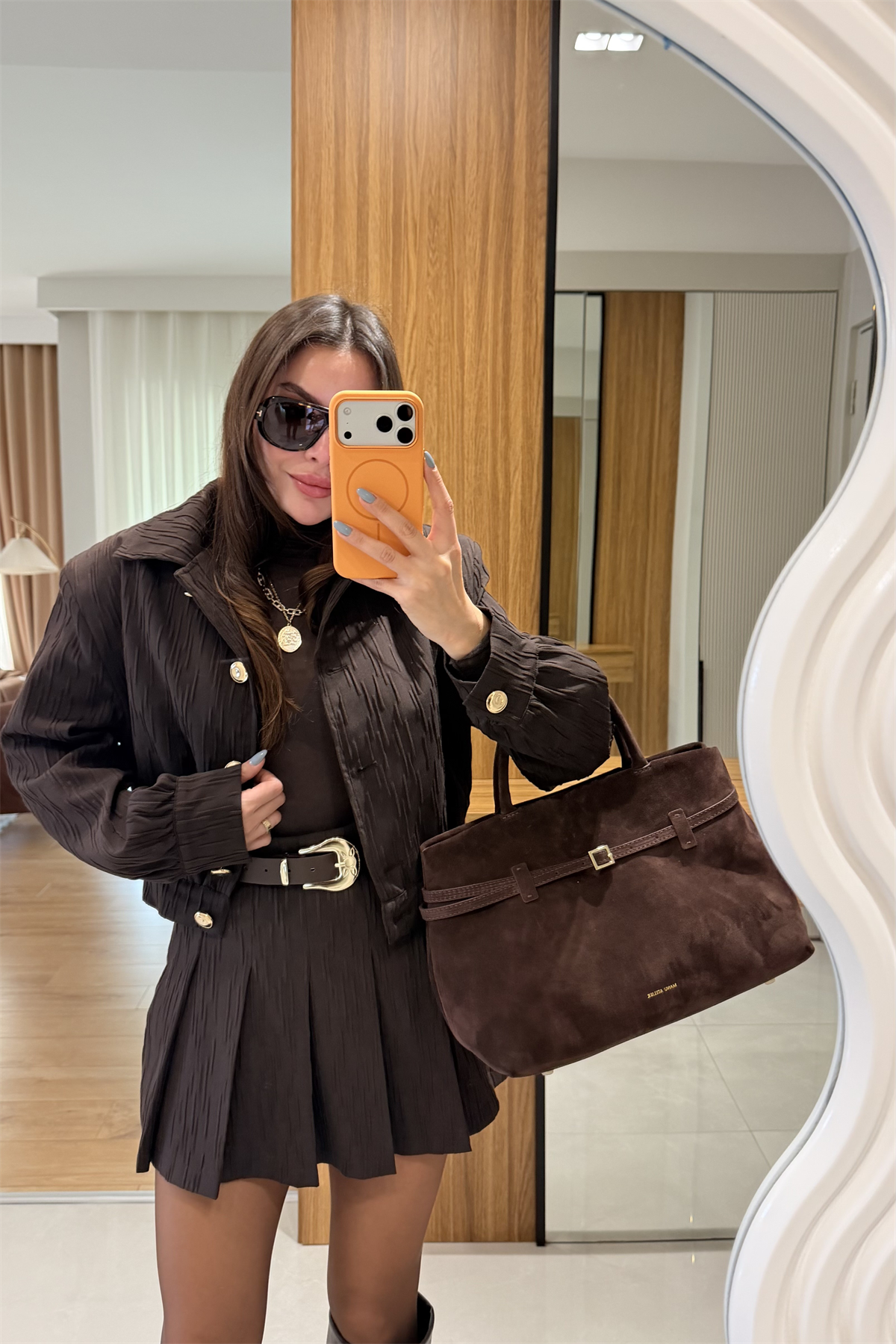Aries Kahve Vatkalı Ceket