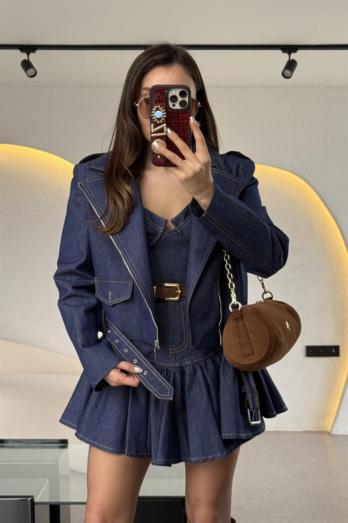 Enrico Vatkalı Denim Ceket