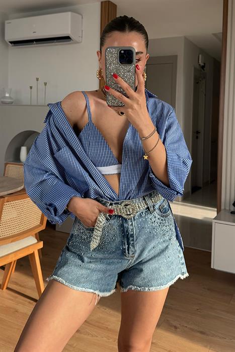 Barnaby Gömlek Crop Takım