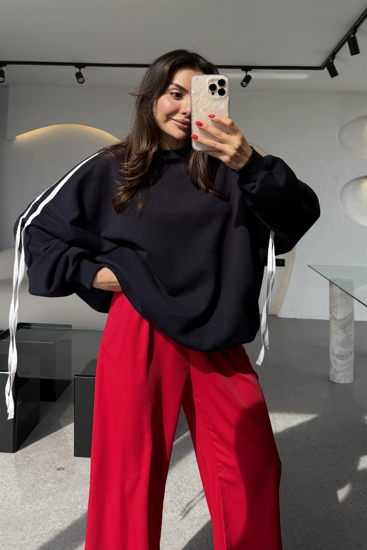 Barnes Kolları İp Sweat