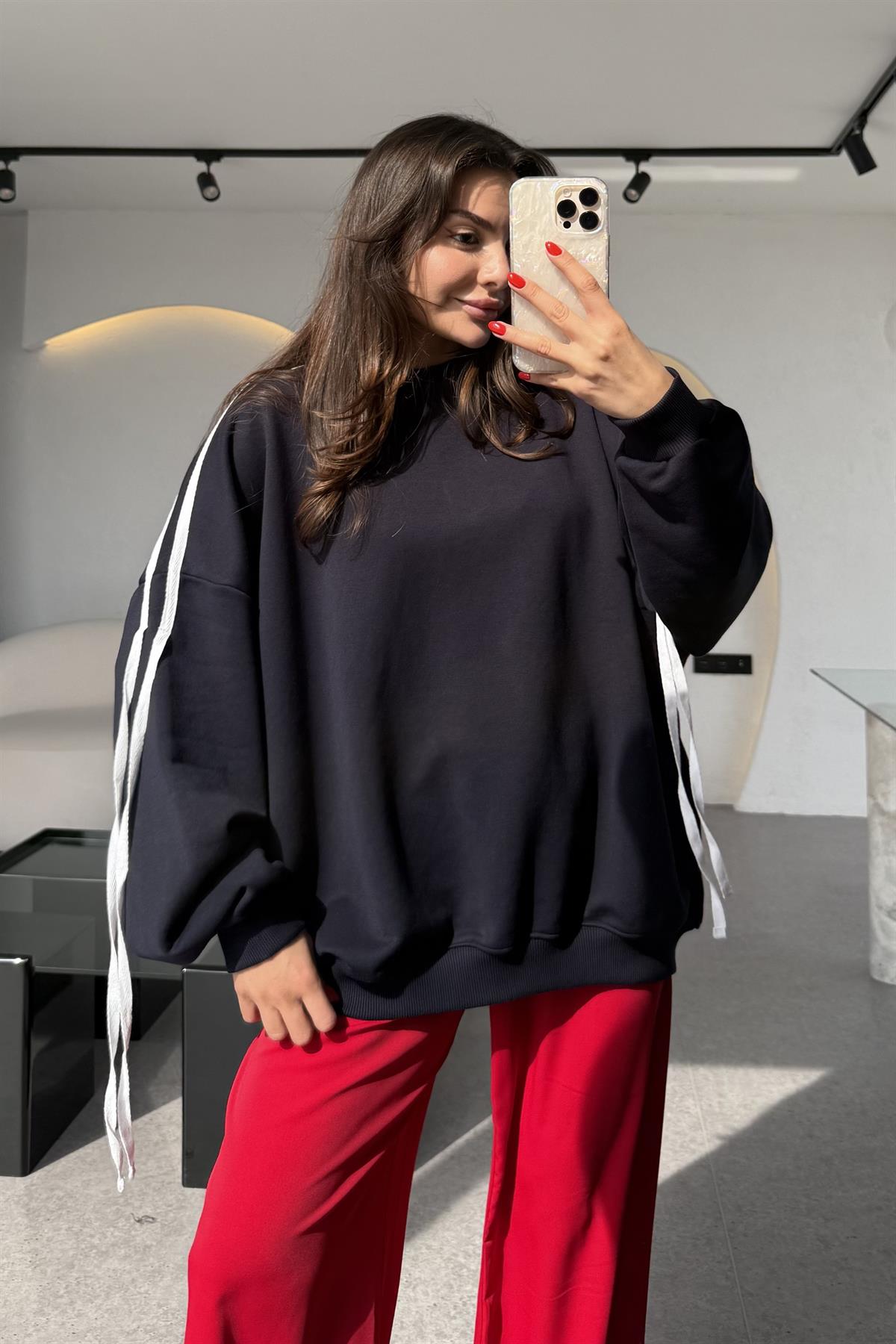 Barnes Kolları İp Sweat