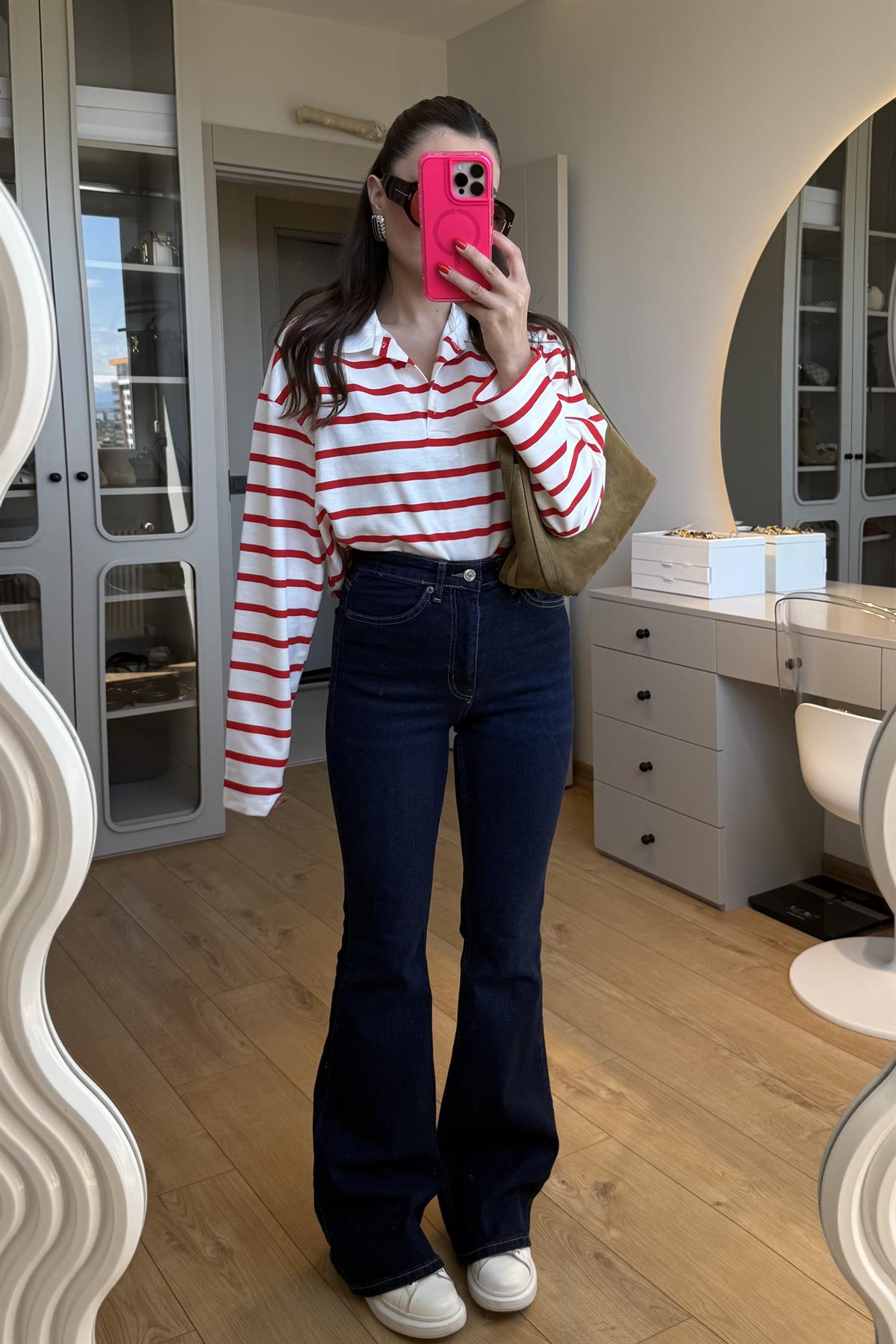 Beans Darkblue İspanyol Jean