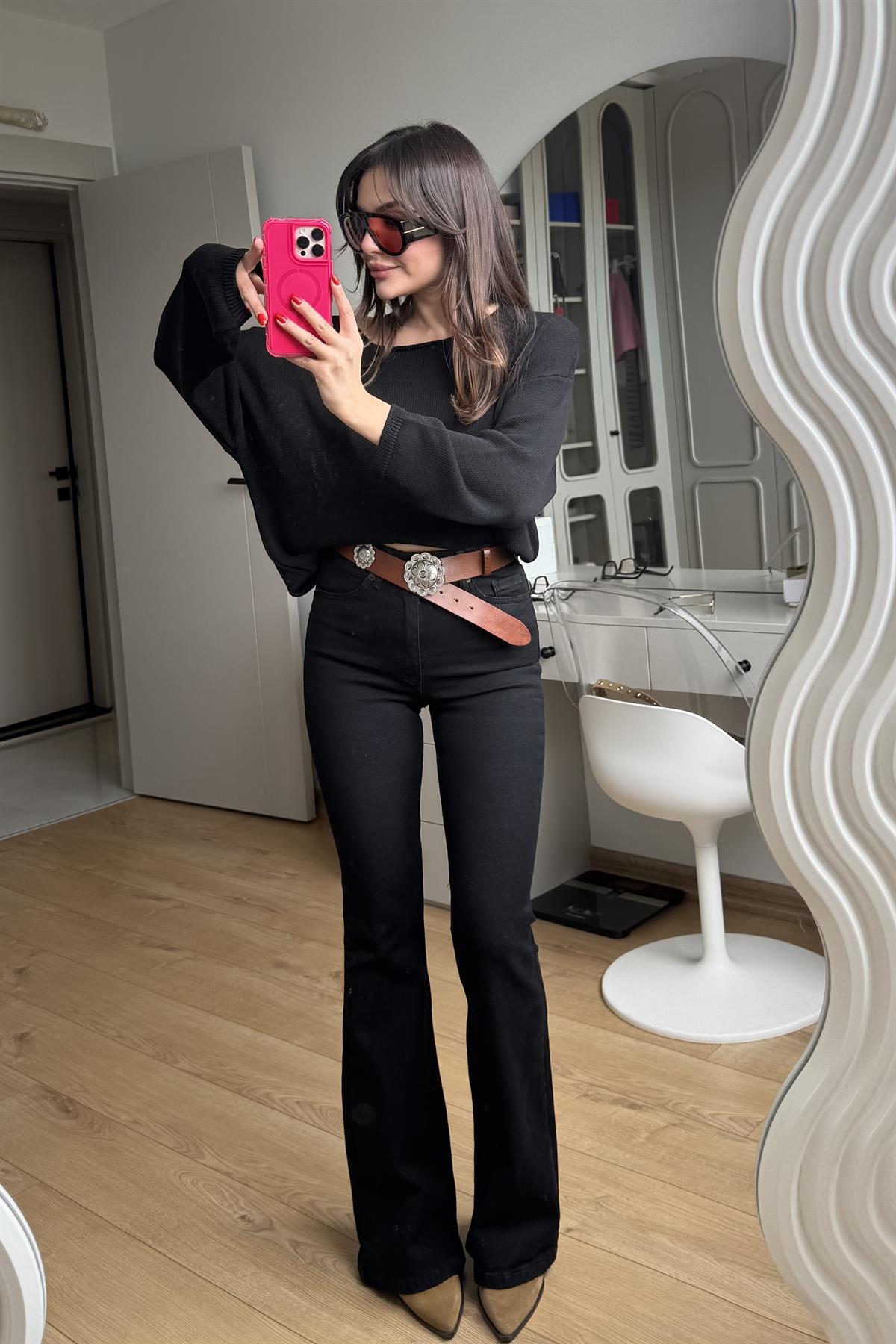 Beans Siyah İspanyol Jean