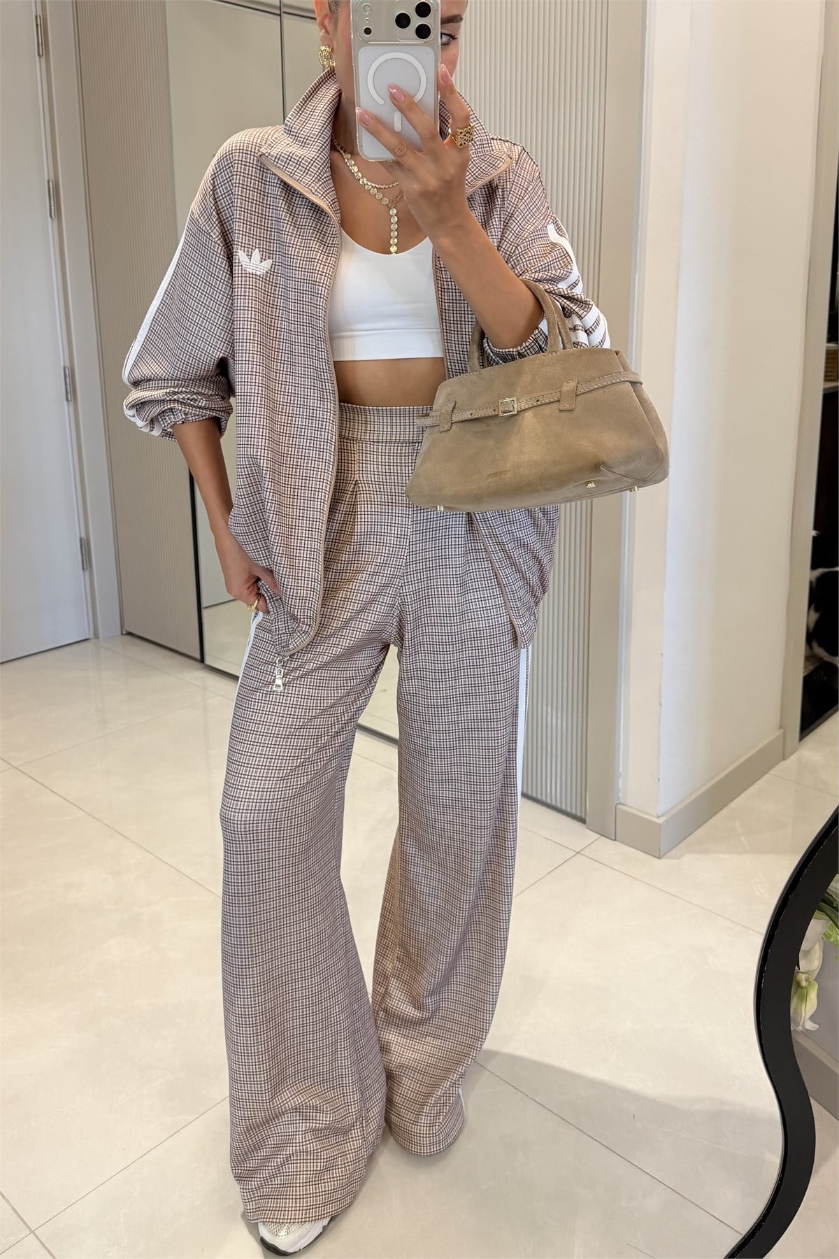 Belluci Bej Ekose Marka Model Takım