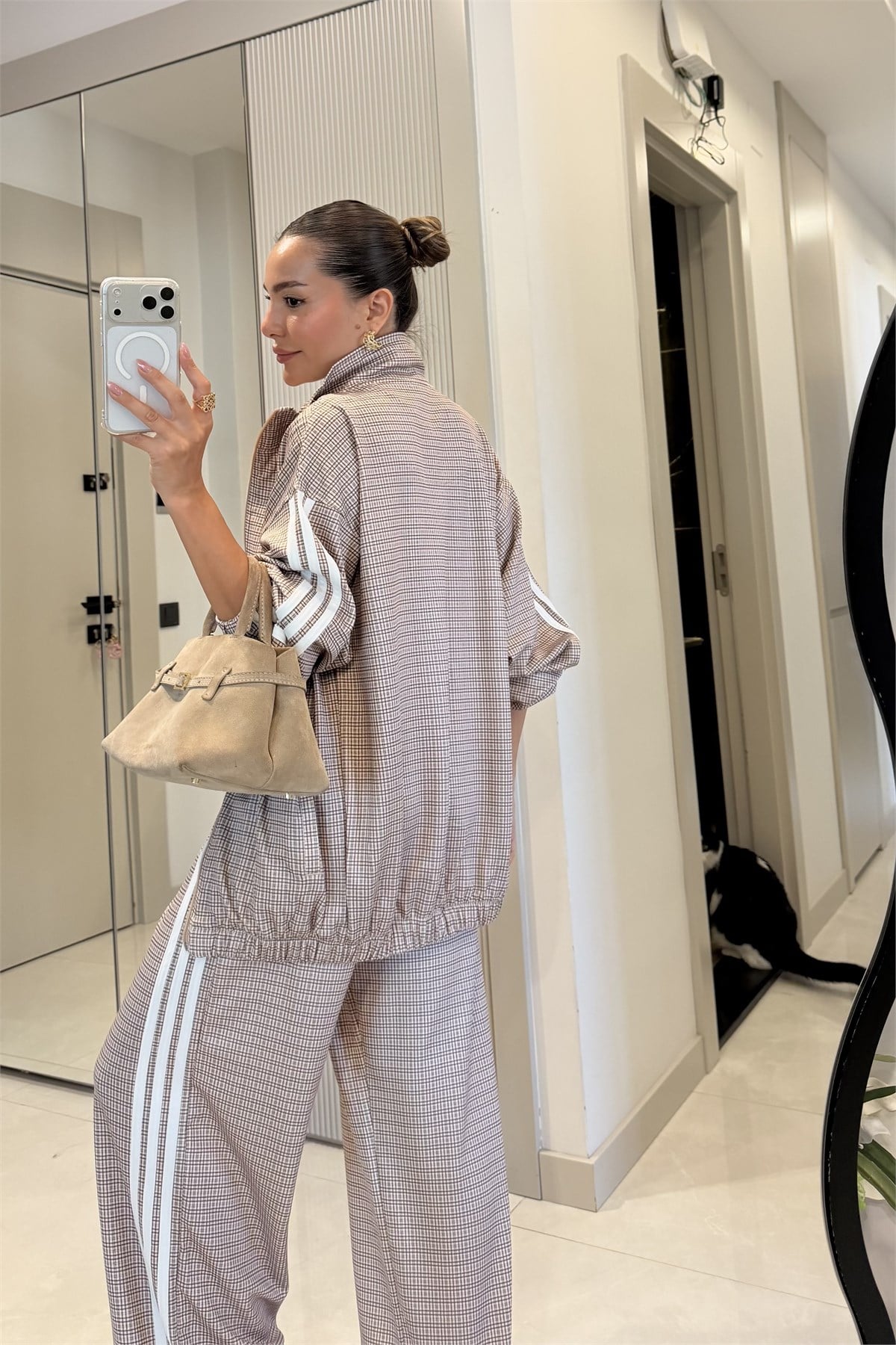 Belluci Bej Ekose Marka Model Takım