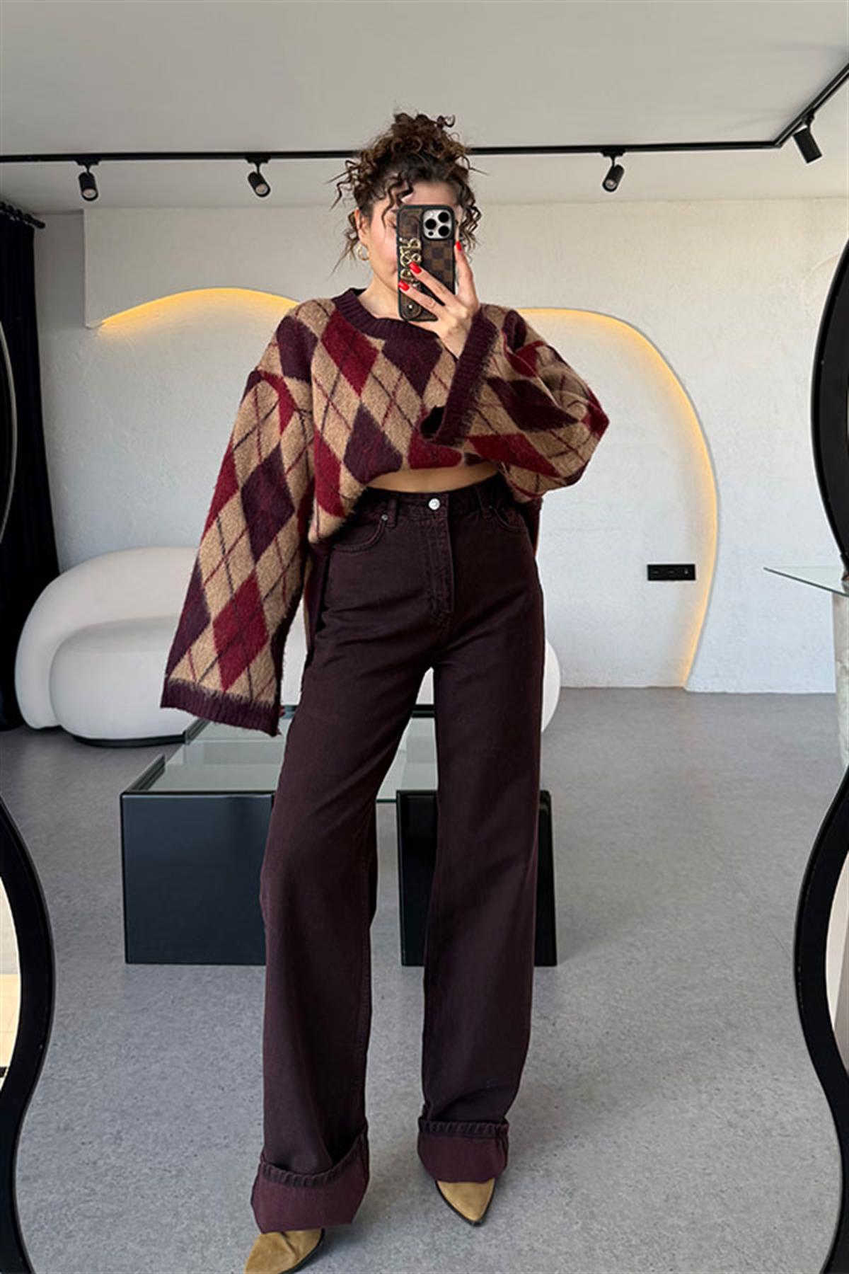 Braune Bordo Palazzo Jean