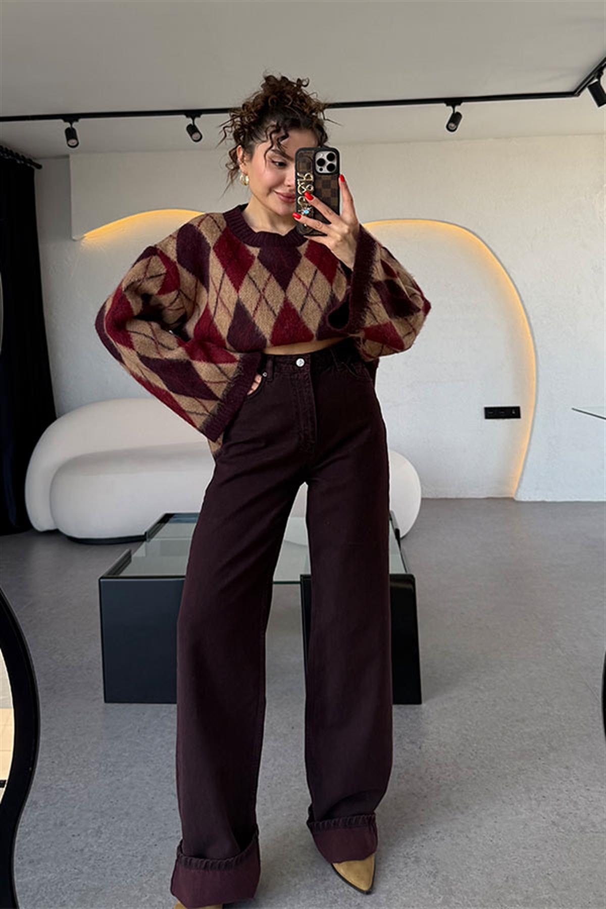 Braune Bordo Palazzo Jean