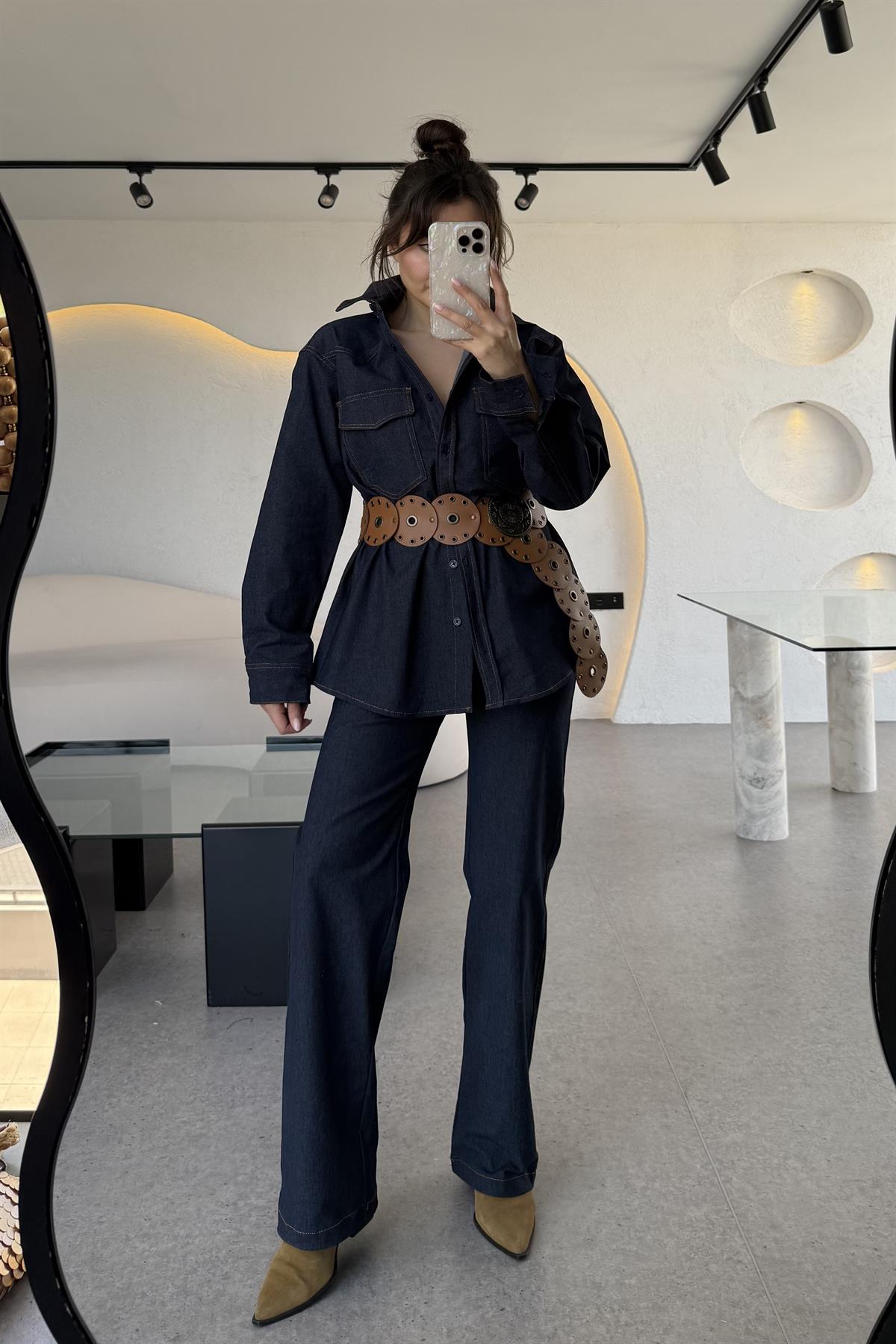 Califor Denim Cep Detaylı Pantolon