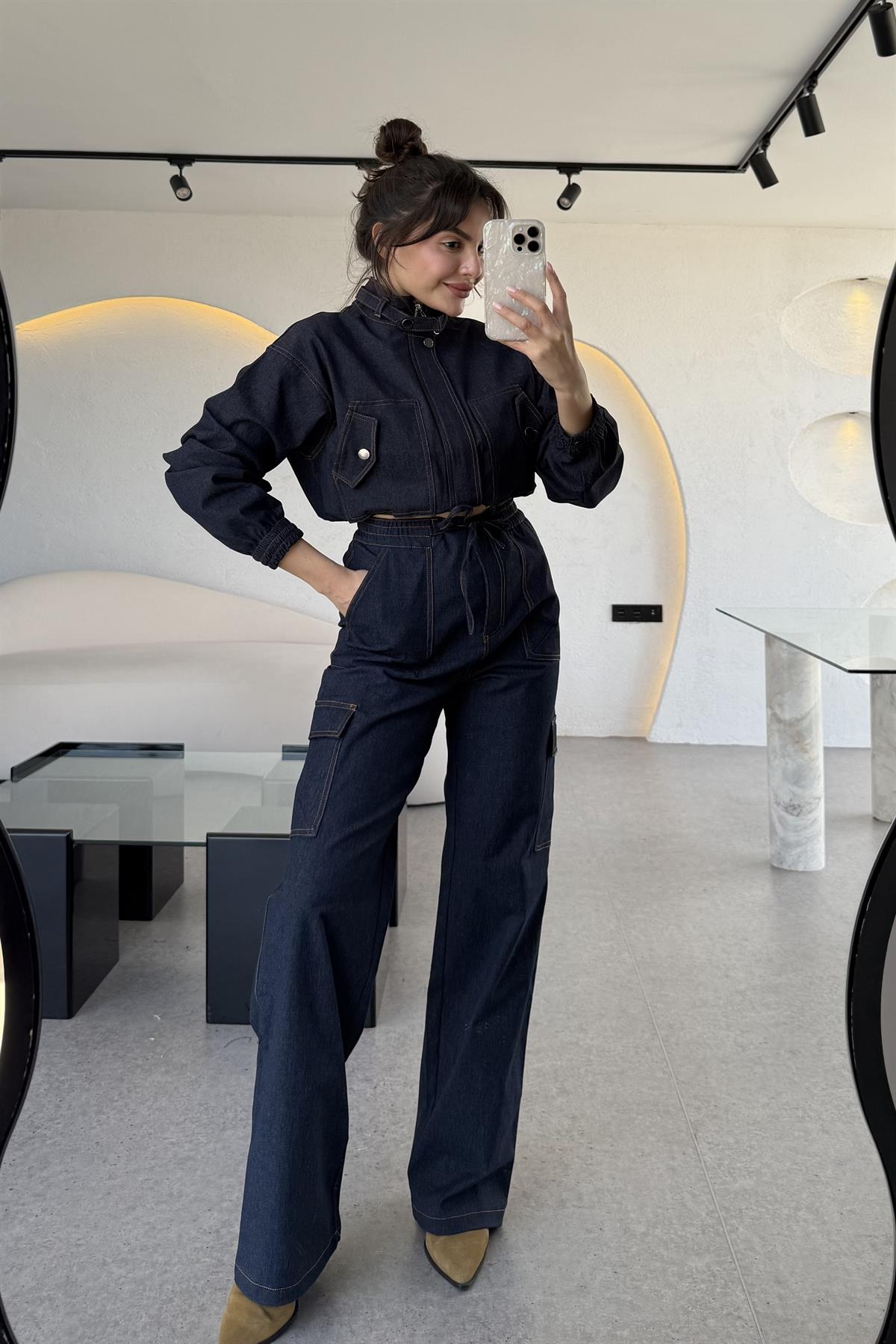 Califor Denim Kargo Pantolon