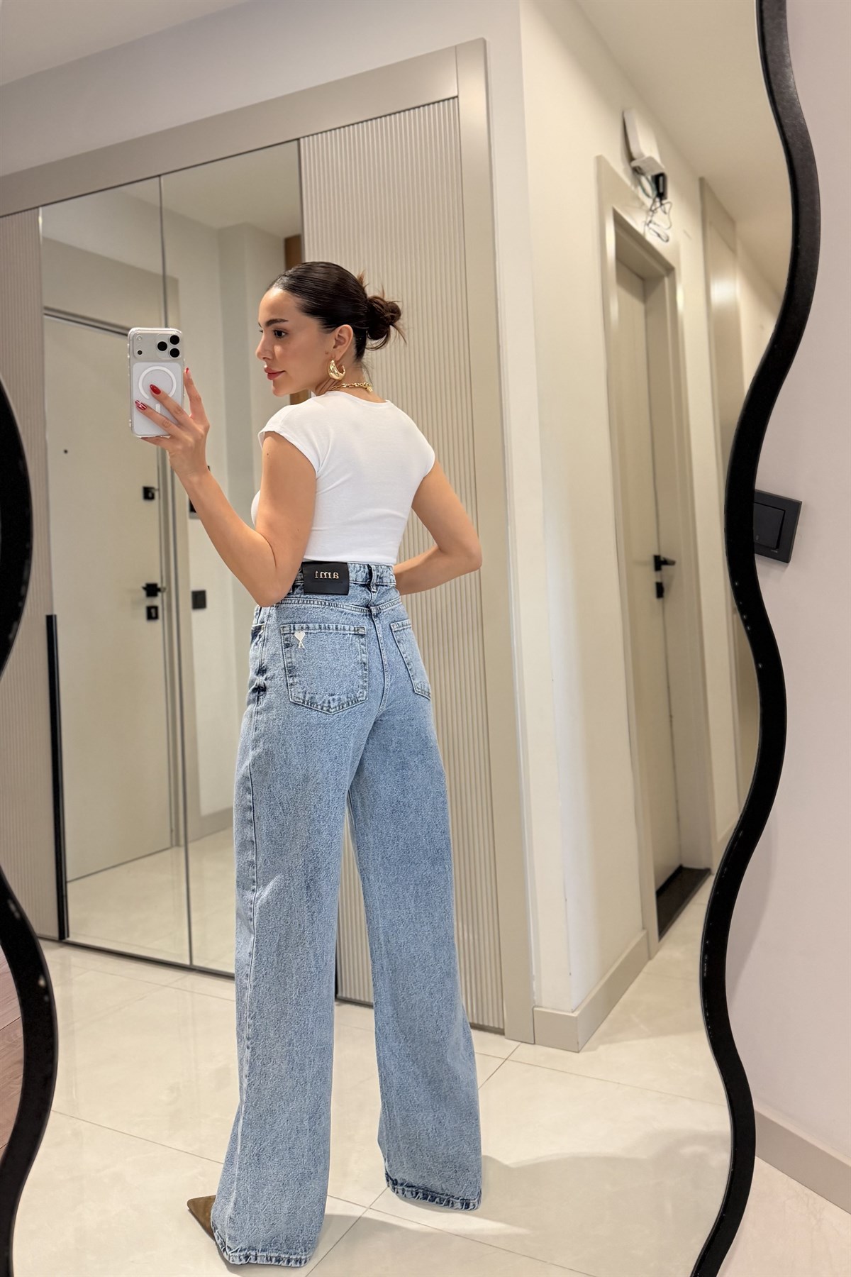 Candy Beyaz Basic Dilvin Crop Top