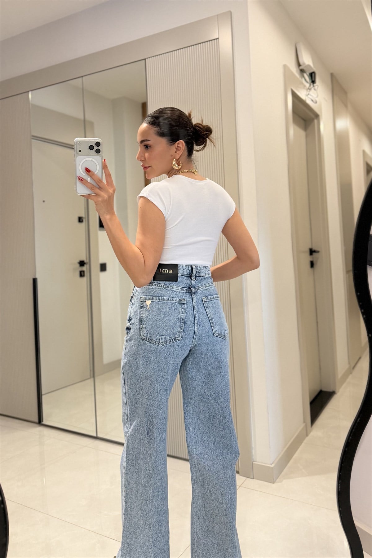 Candy Beyaz Basic Dilvin Crop Top