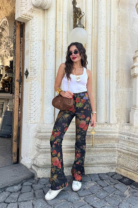 Cappodocia Çiçekli Tasarım Jean