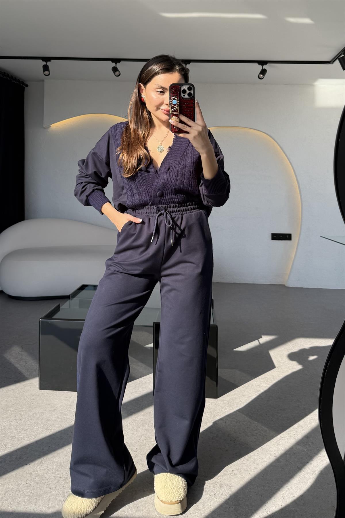 Carina Triko Modal Karışımı Tasarım Takım