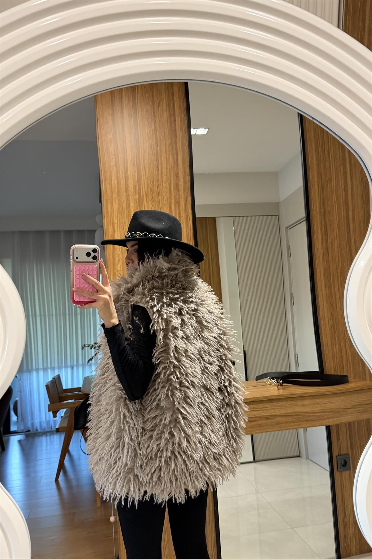 Carlos Vizon Kürk Yelek 