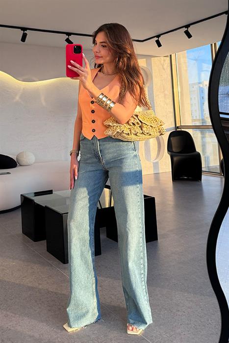 Catsoo Orjinal Marka Yelek - Kavuniçi