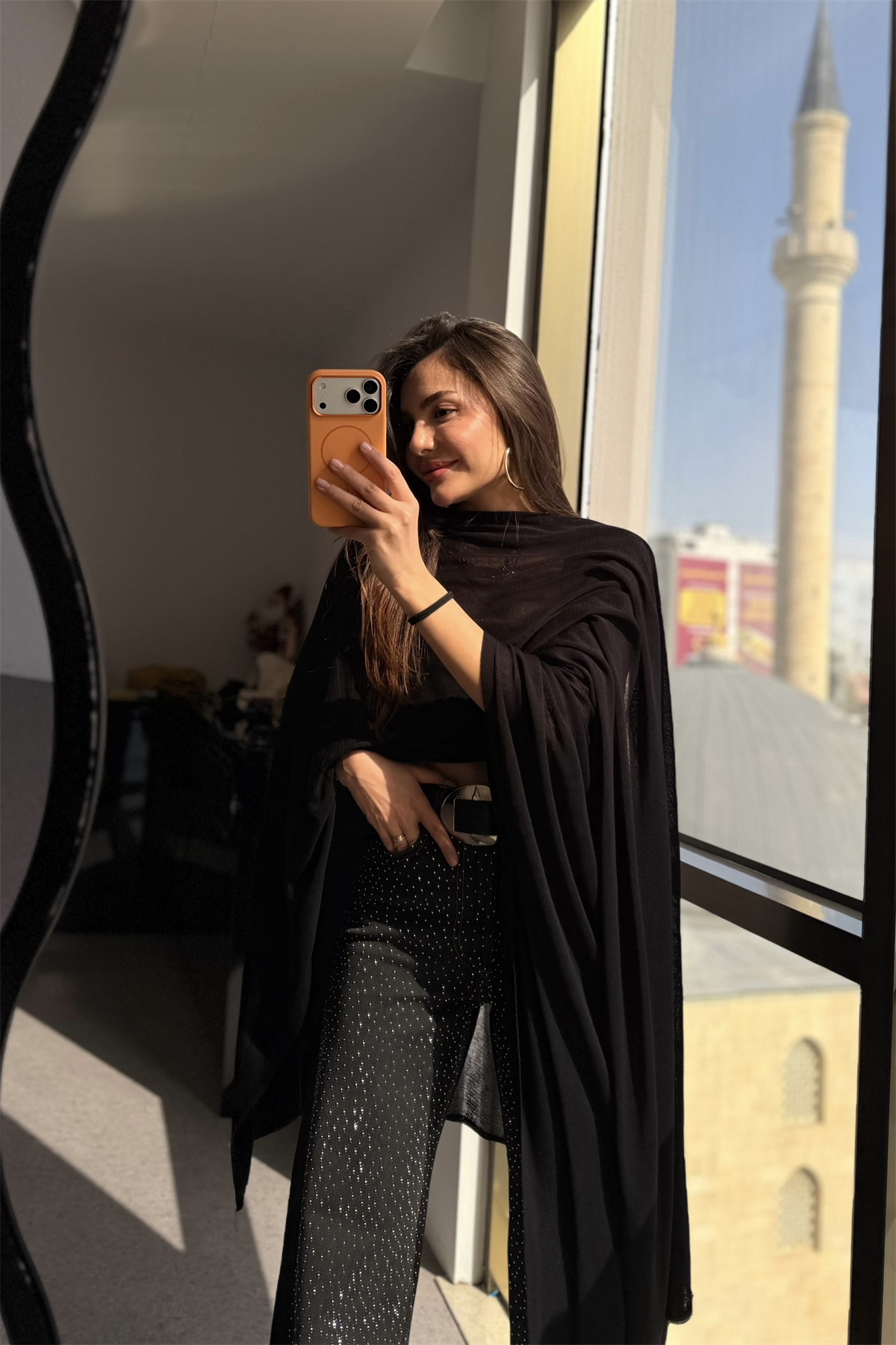 Chenko Siyah Transparan Panço