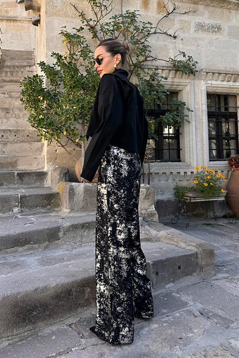 Clay Siyah Tasarım Gömlek