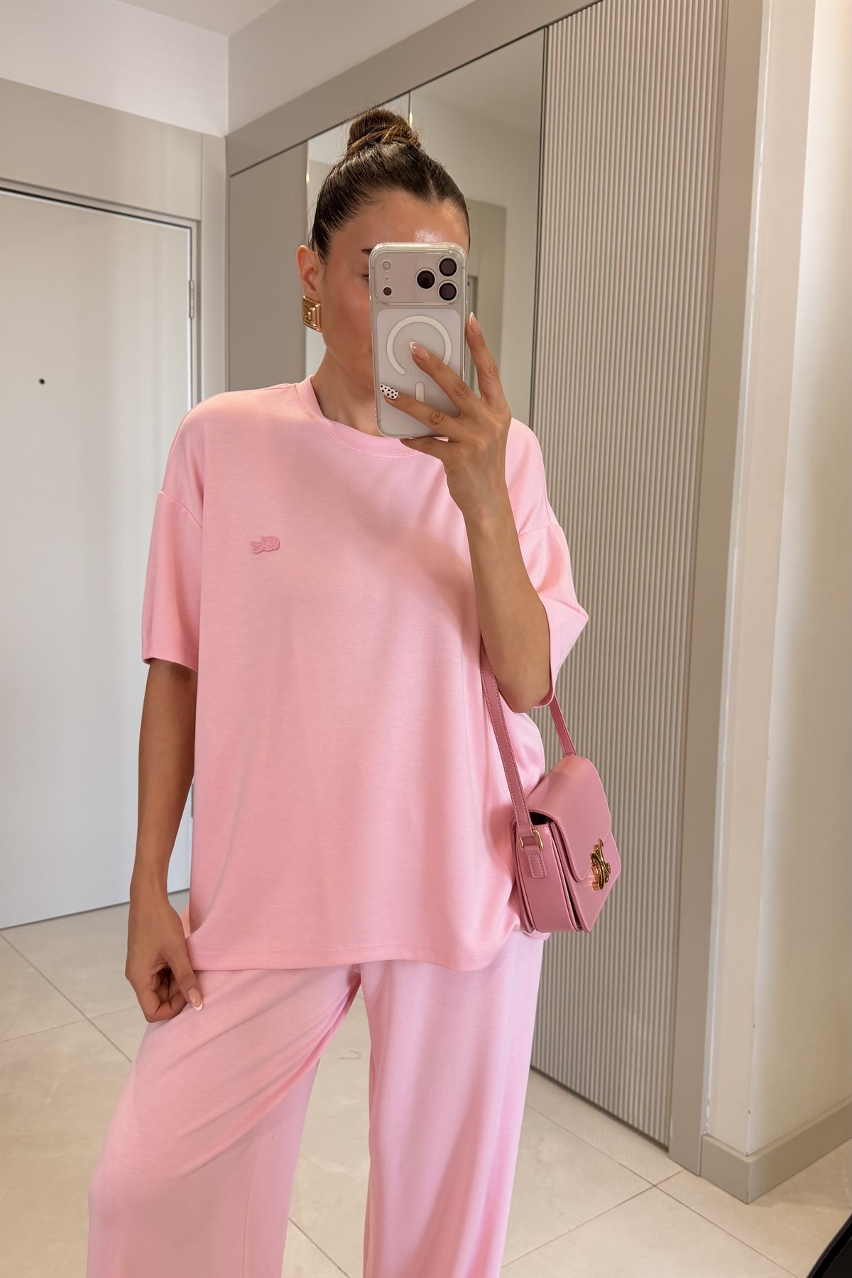 Crocod Pembe Marka Model Modal Takım