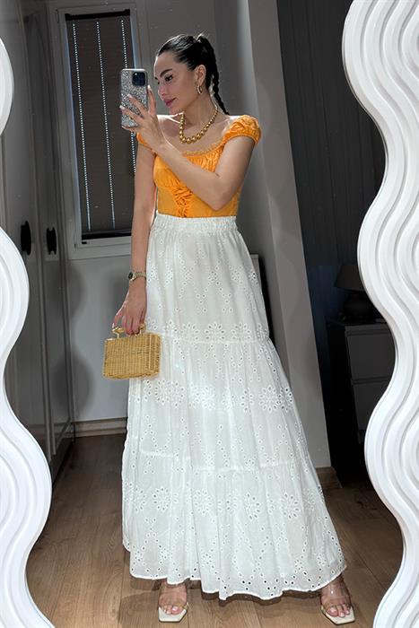 Crovo Brode Etek - Beyaz