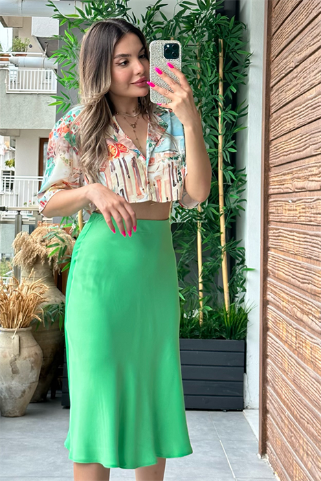 Cyro desenli mini gömlek