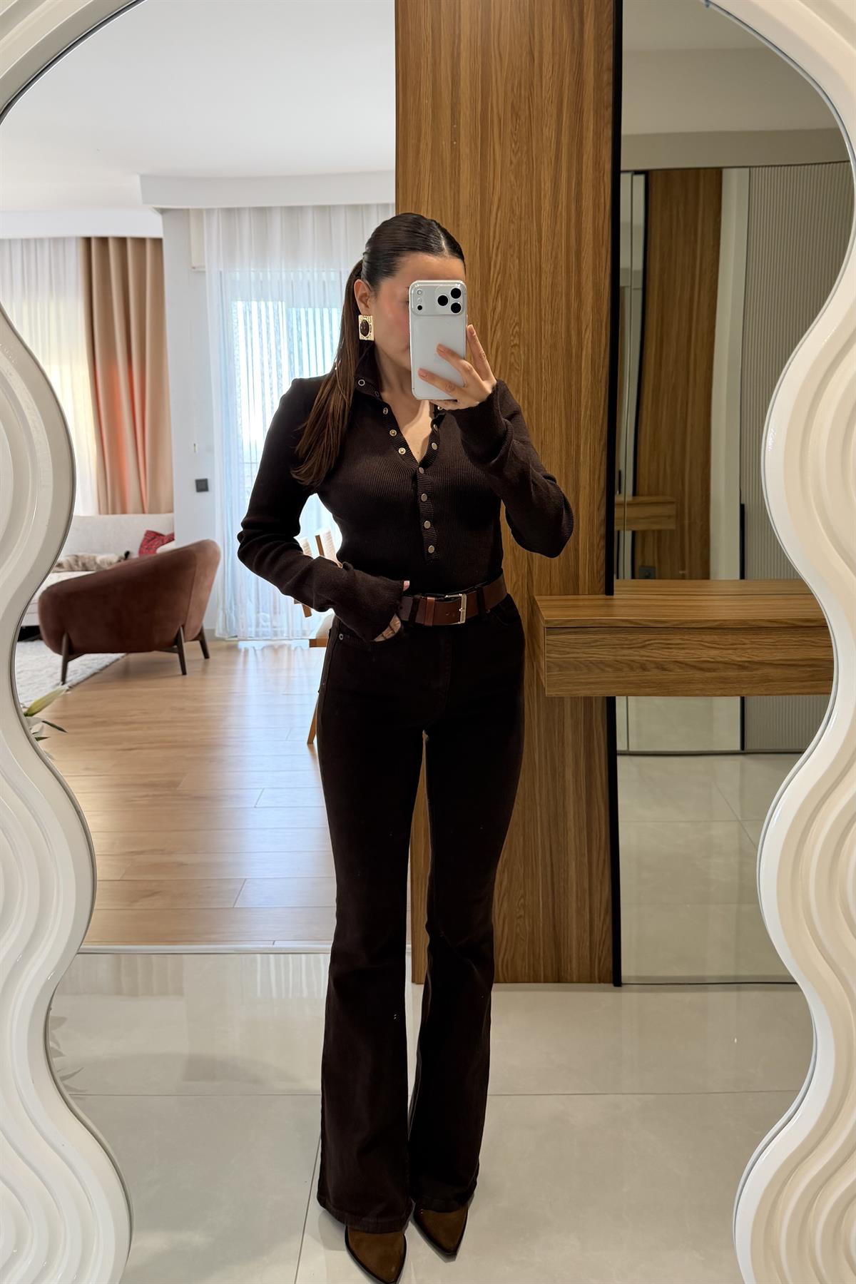 Darci Kahve İspanyol Jean