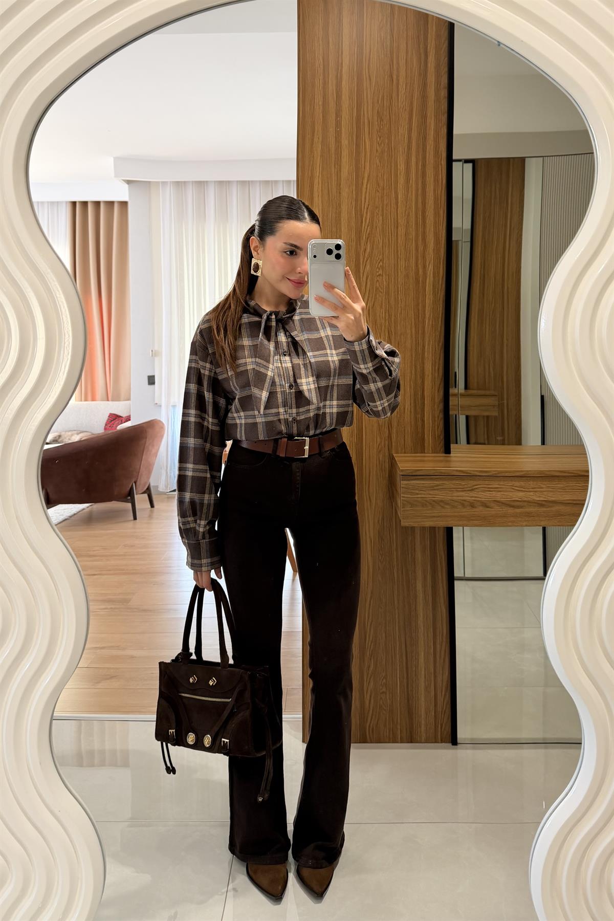 Darci Kahve İspanyol Jean