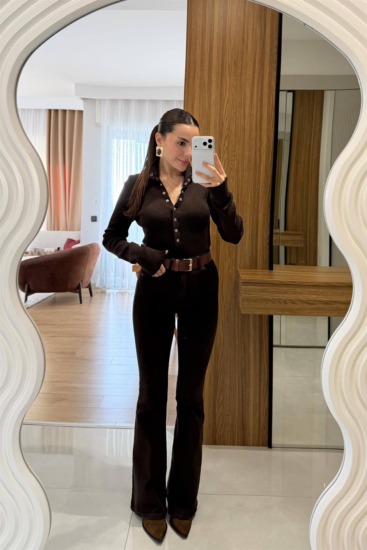 Darci Kahve İspanyol Jean