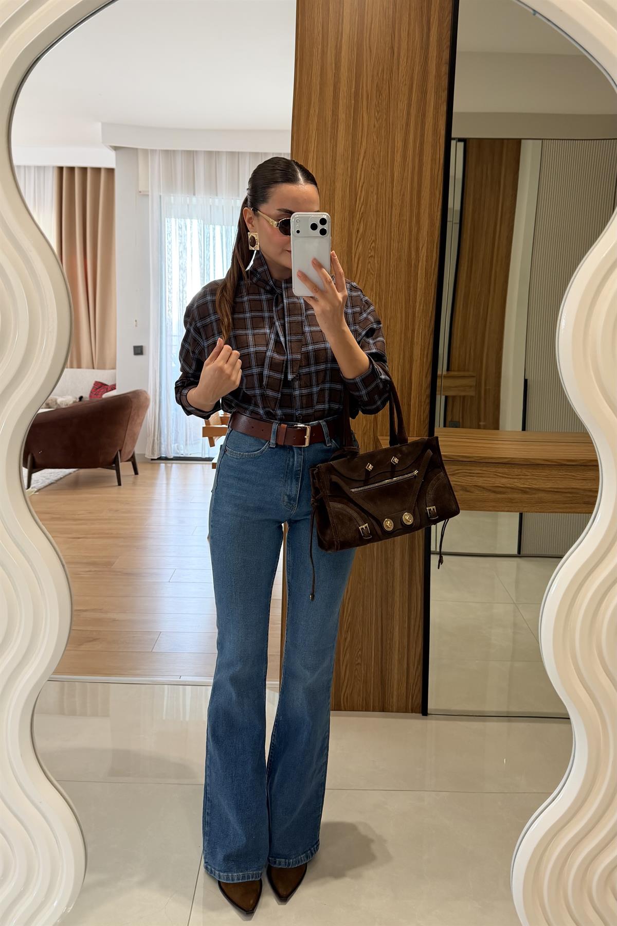 Darci Midblue İspanyol Jean