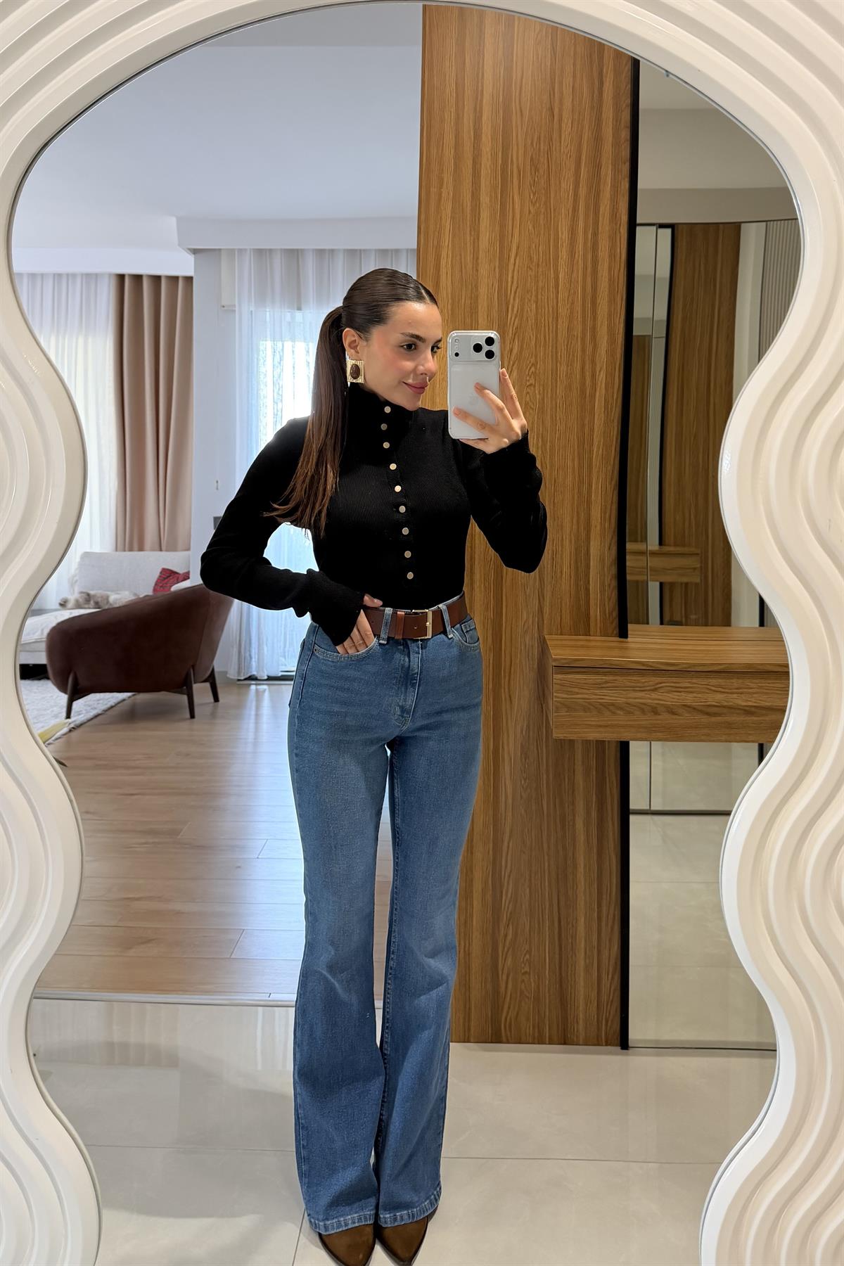 Darci Midblue İspanyol Jean