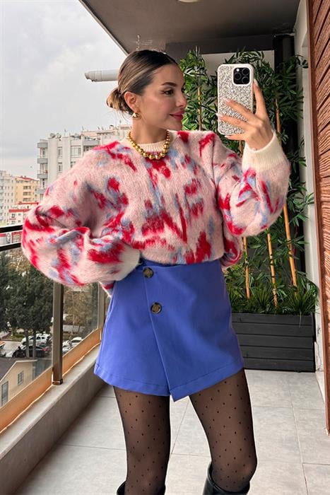 Dasha Mavi Şort Etek
