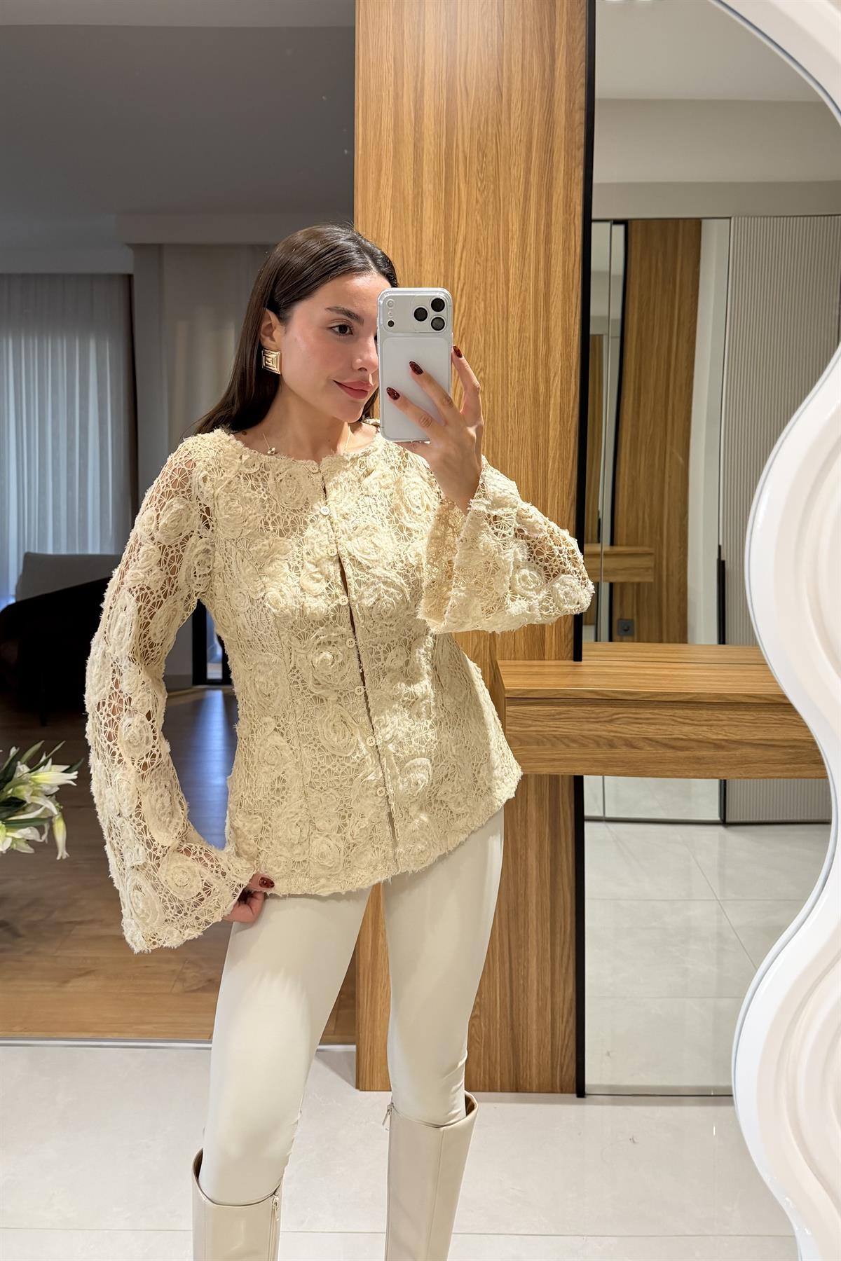 Davies Bej Dokulu Gömlek