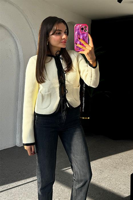 Diamante Bağlamalı Triko