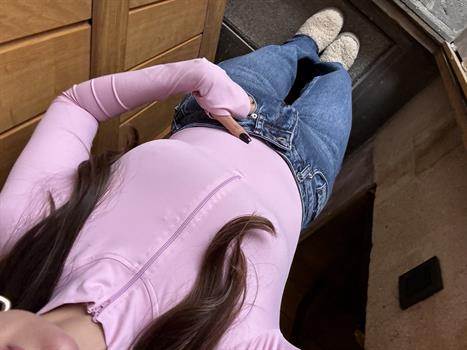 Disce Pembe Fermuarlı Bodysuit
