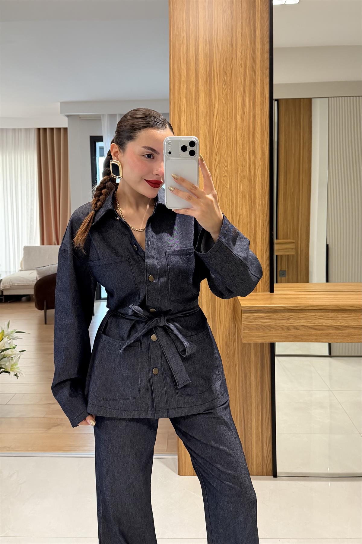 Dover  Denim İkili Takım