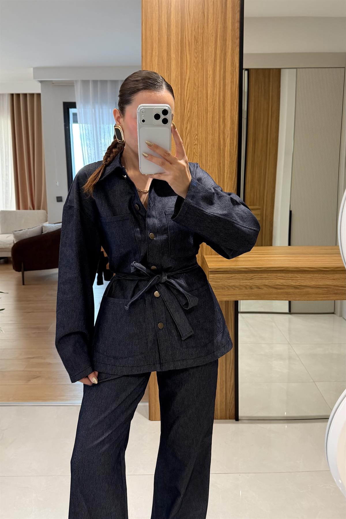 Dover  Denim İkili Takım